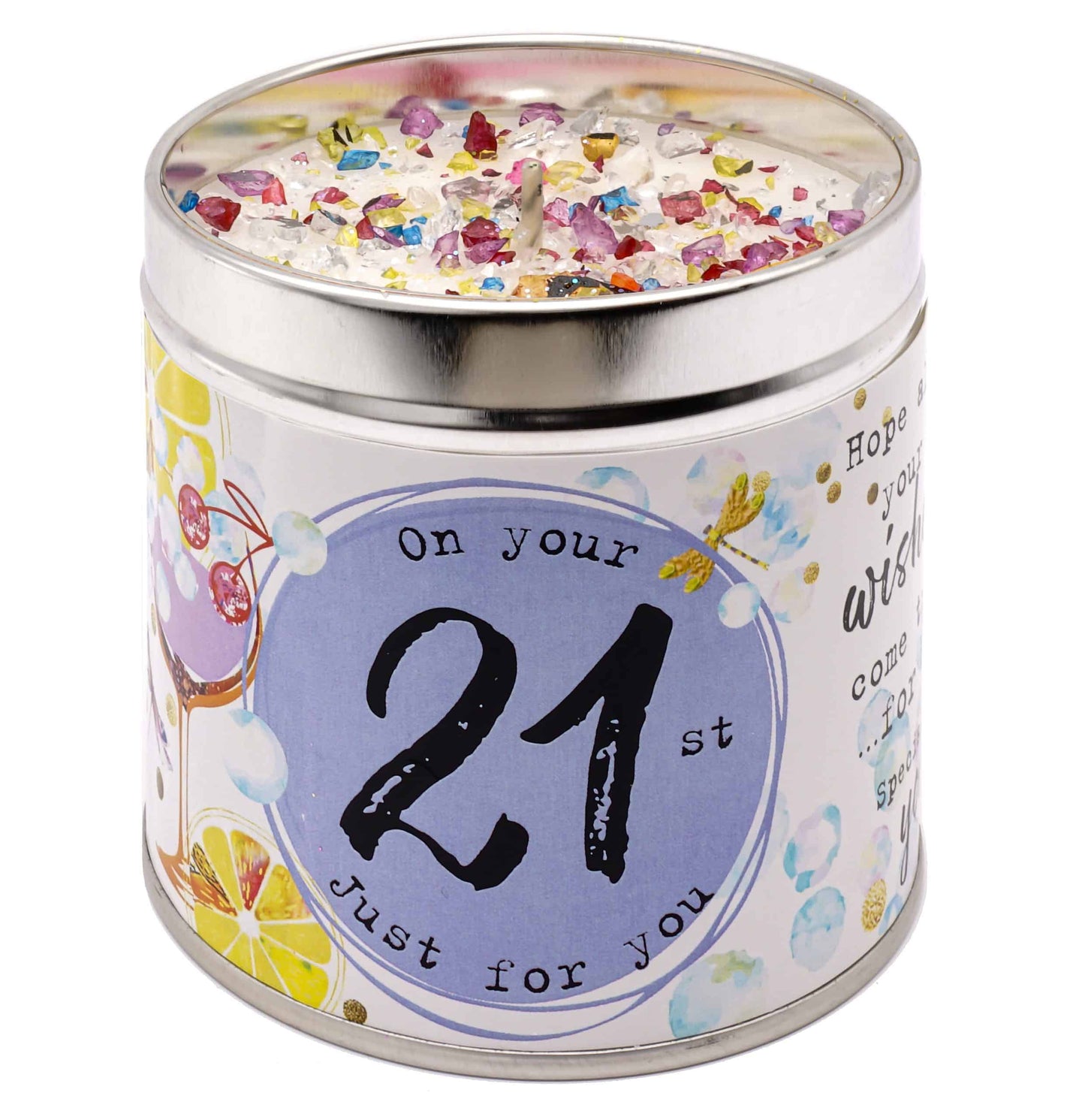 JUST BECAUSE AGE CANDLES – 21ST