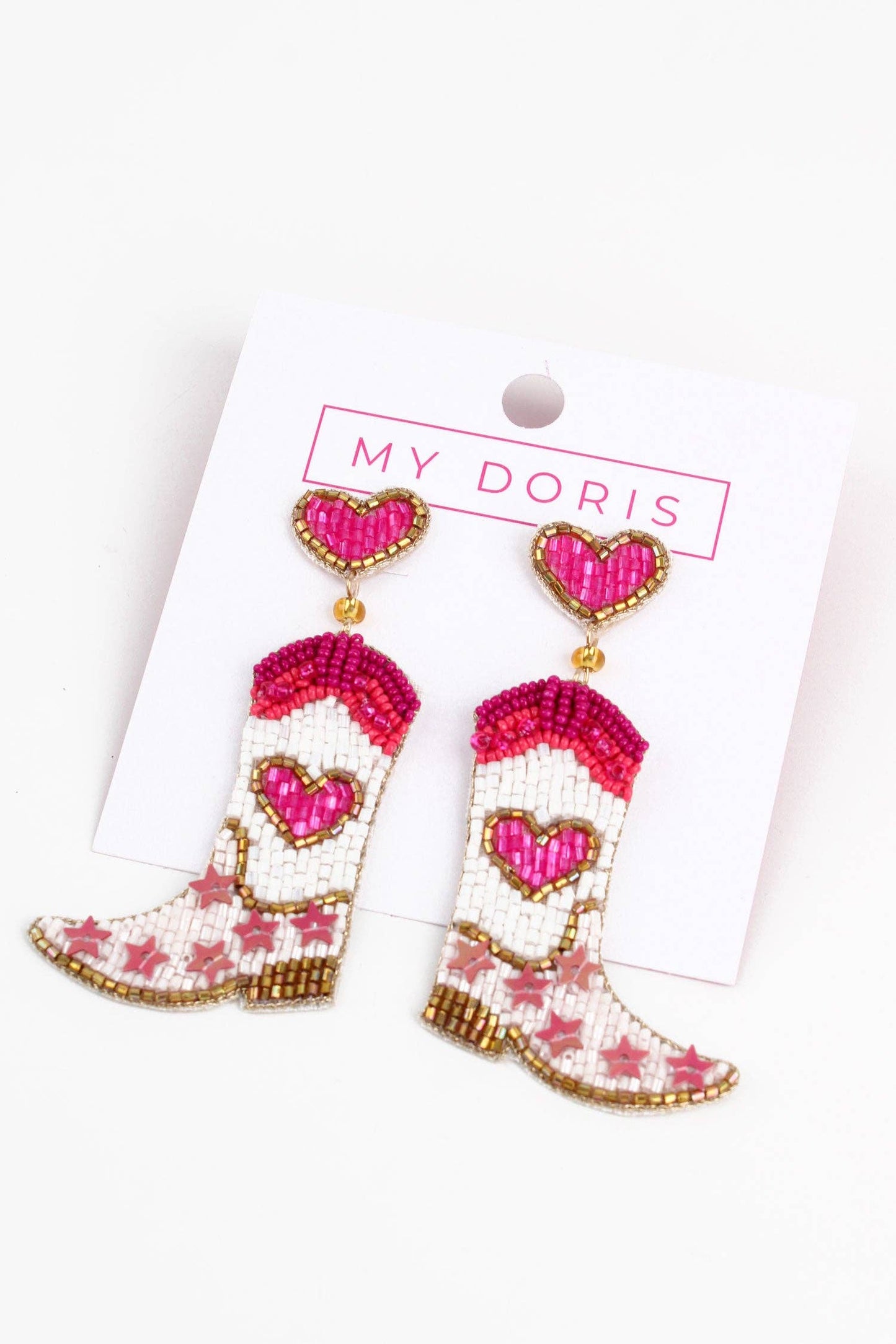 COWGIRL BOOT EARRINGS