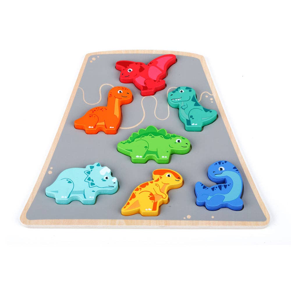 JUMINI Dinosaur - Chunky Volcano Shaped Puzzle