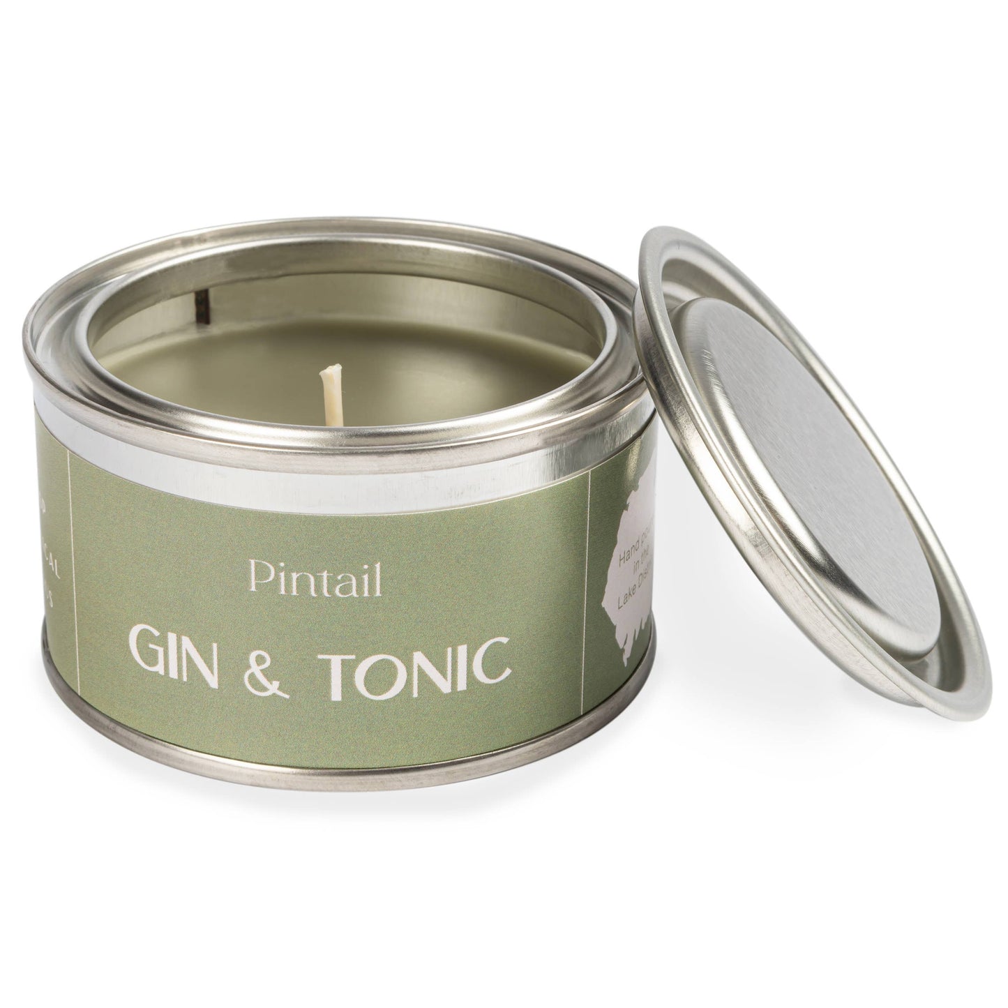Gin and Tonic Paint Pot Candle | Small Candles in Tins