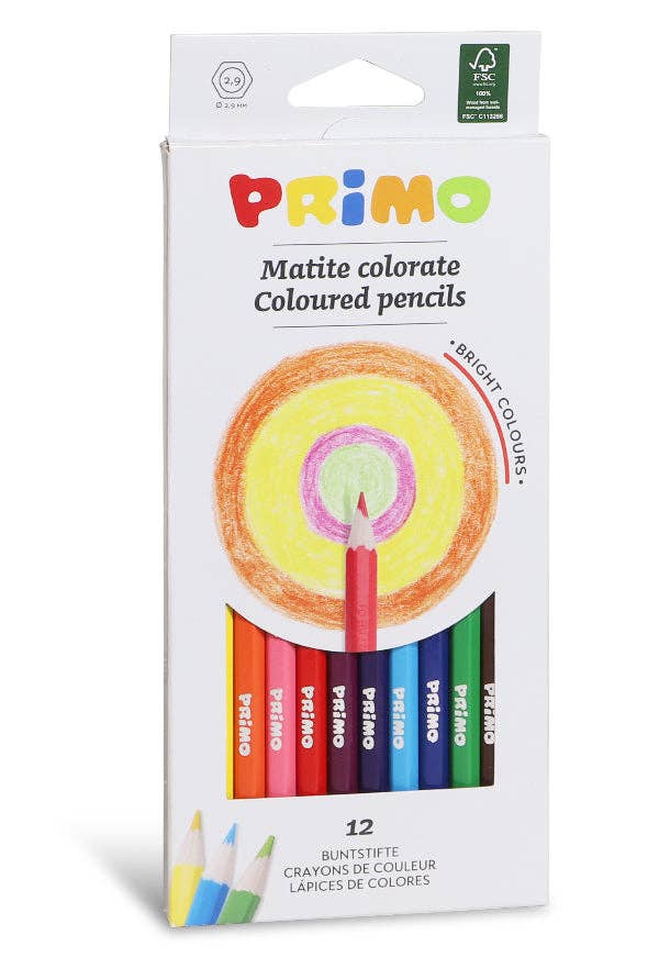 PRIMO 12 Colouring Pencils