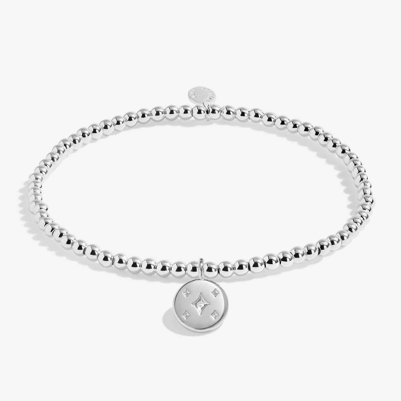 A Little 'Friend In A Million' Bracelet In Silver Plating
