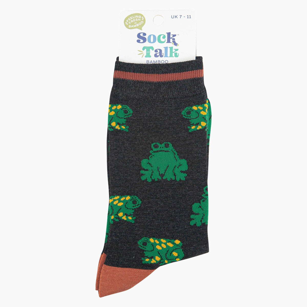 Dart Frogs Bamboo Socks in Black: UK 7-11 | EU 40.5-46 | US 8-12