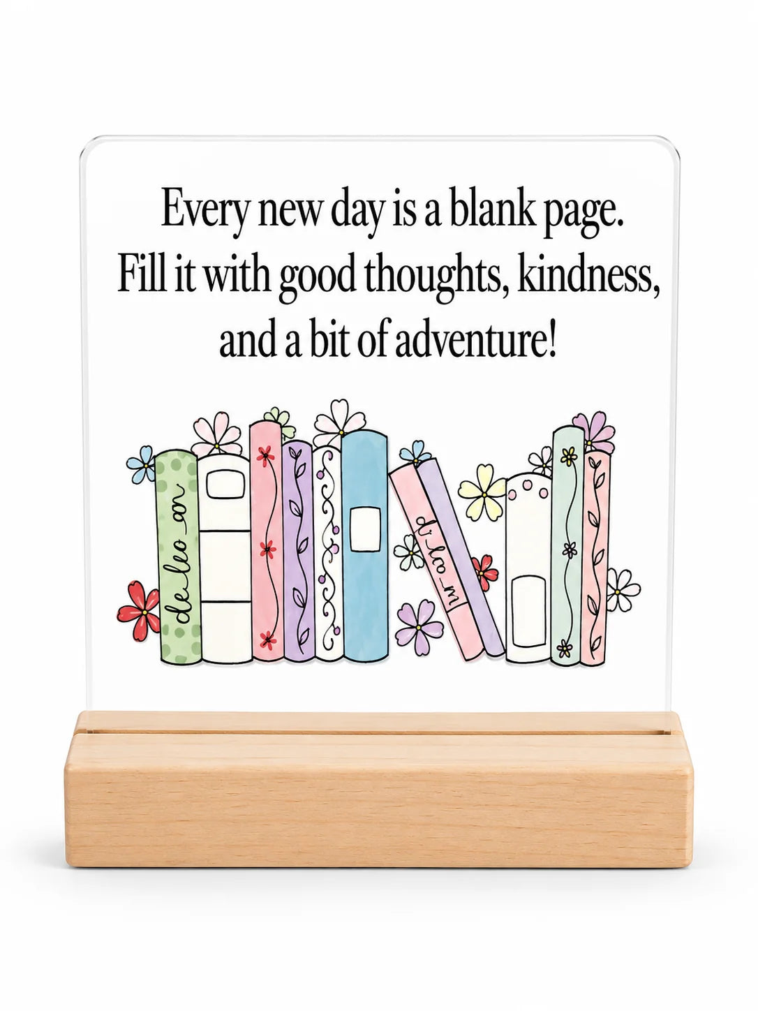 Gift Acrylic Plaque - Adventure