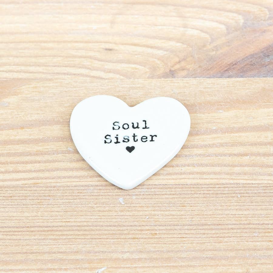 Soul Sister Heart Token, 4cm