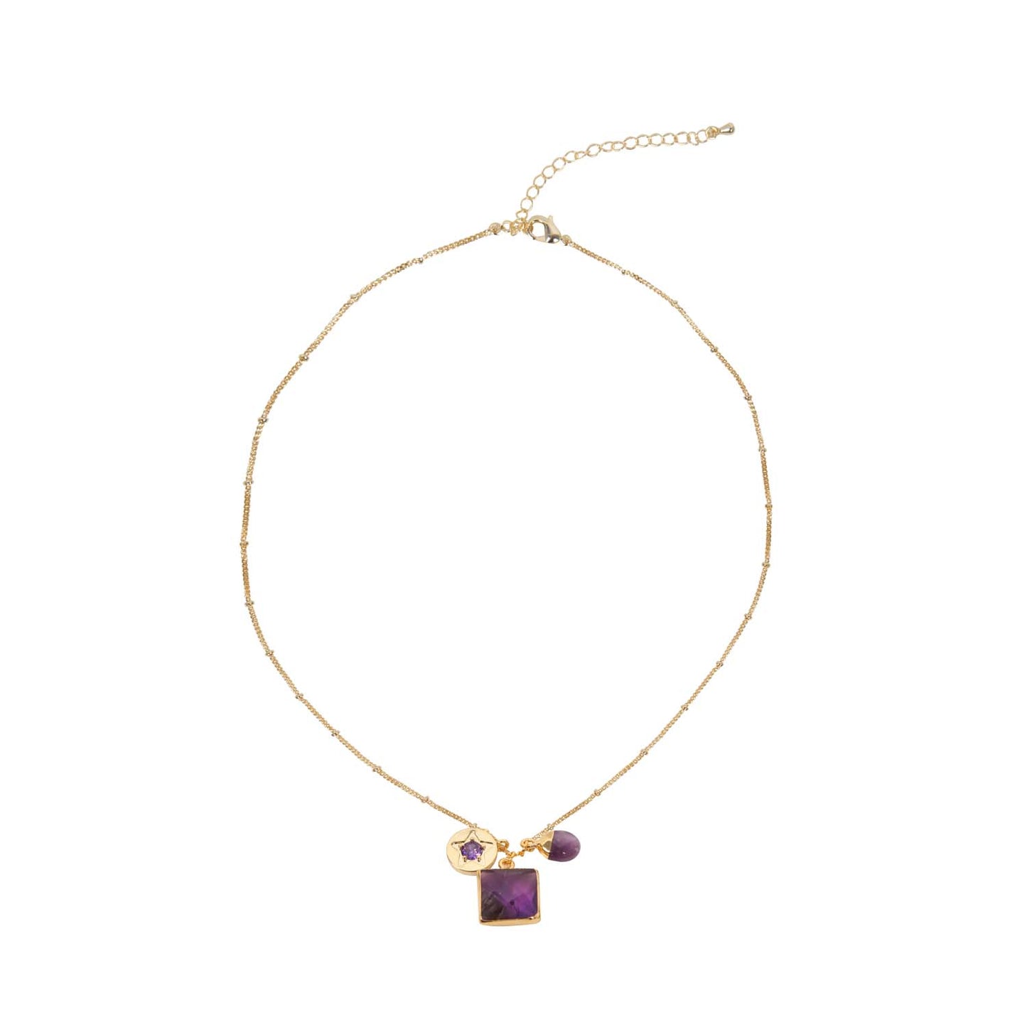Loxley Lane -Necklace Purple 2003917