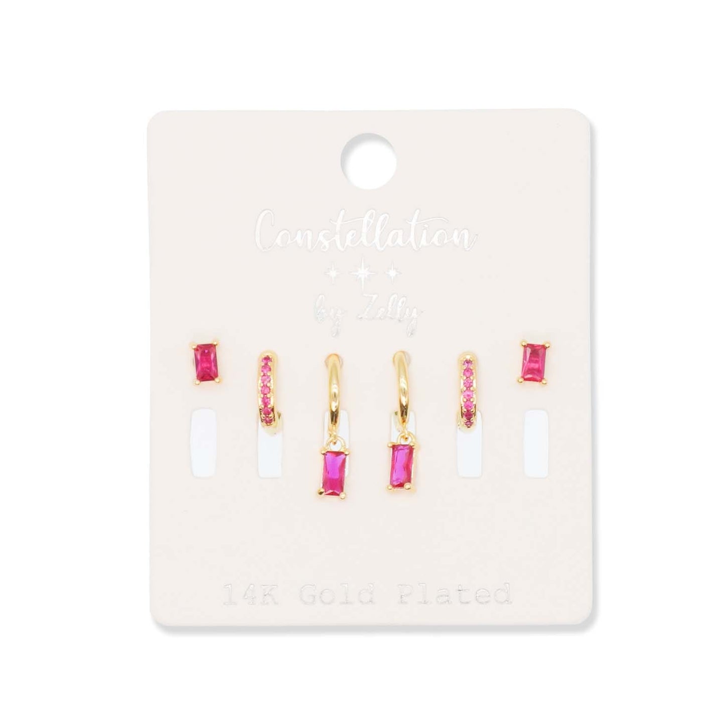EARRINGS MULTIPACK Crystal DROPS