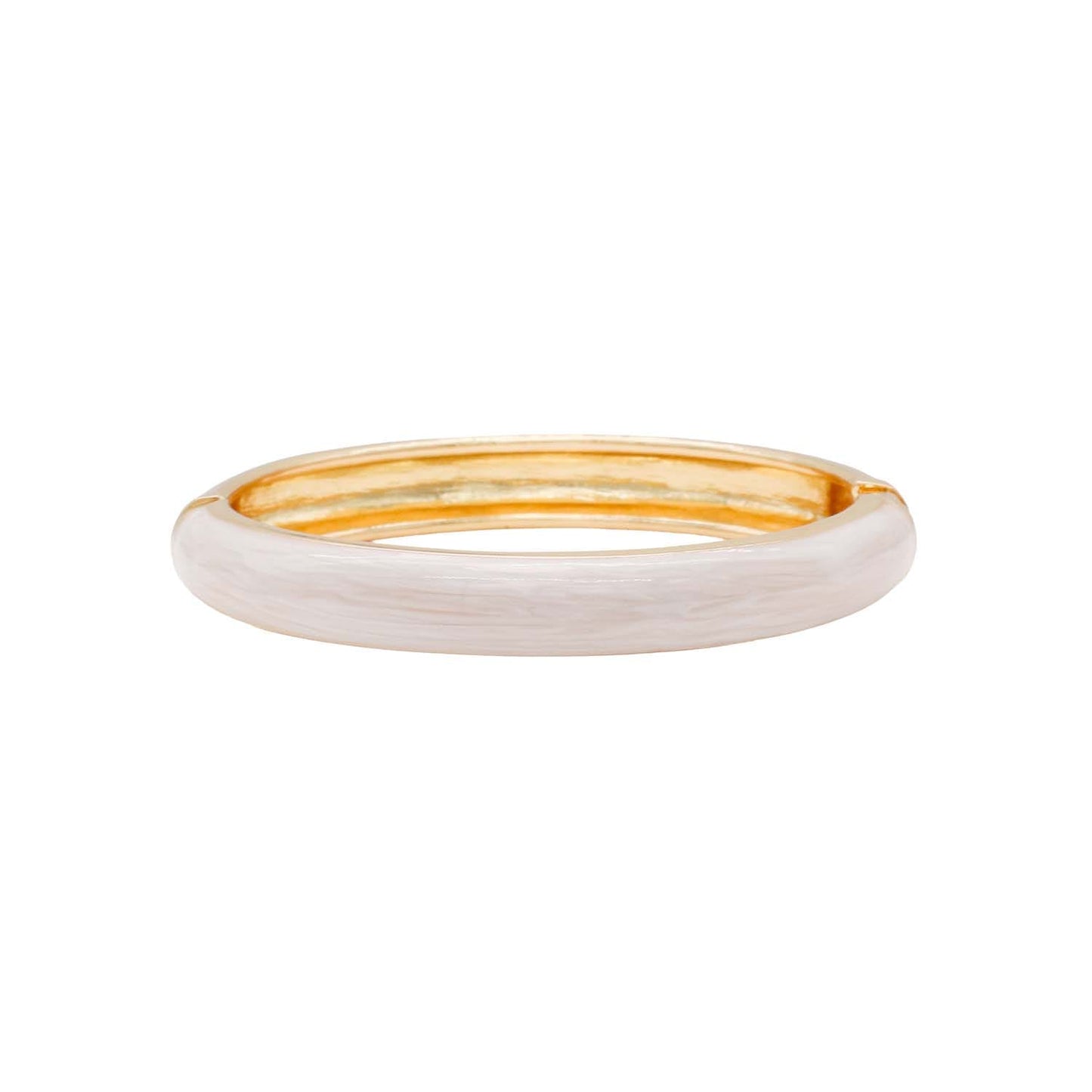 Bangle Enamel Plain Cream