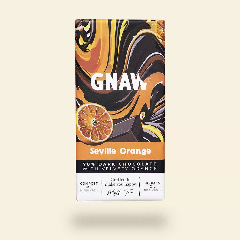 Seville Orange - Dark Chocolate Bar 70%
