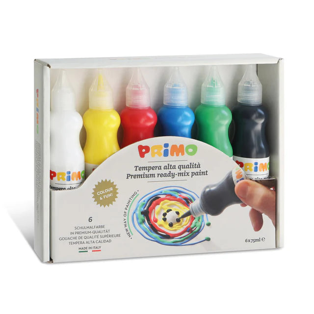 Ready-mix Poster Paint Set (6 X 75ml bottles)