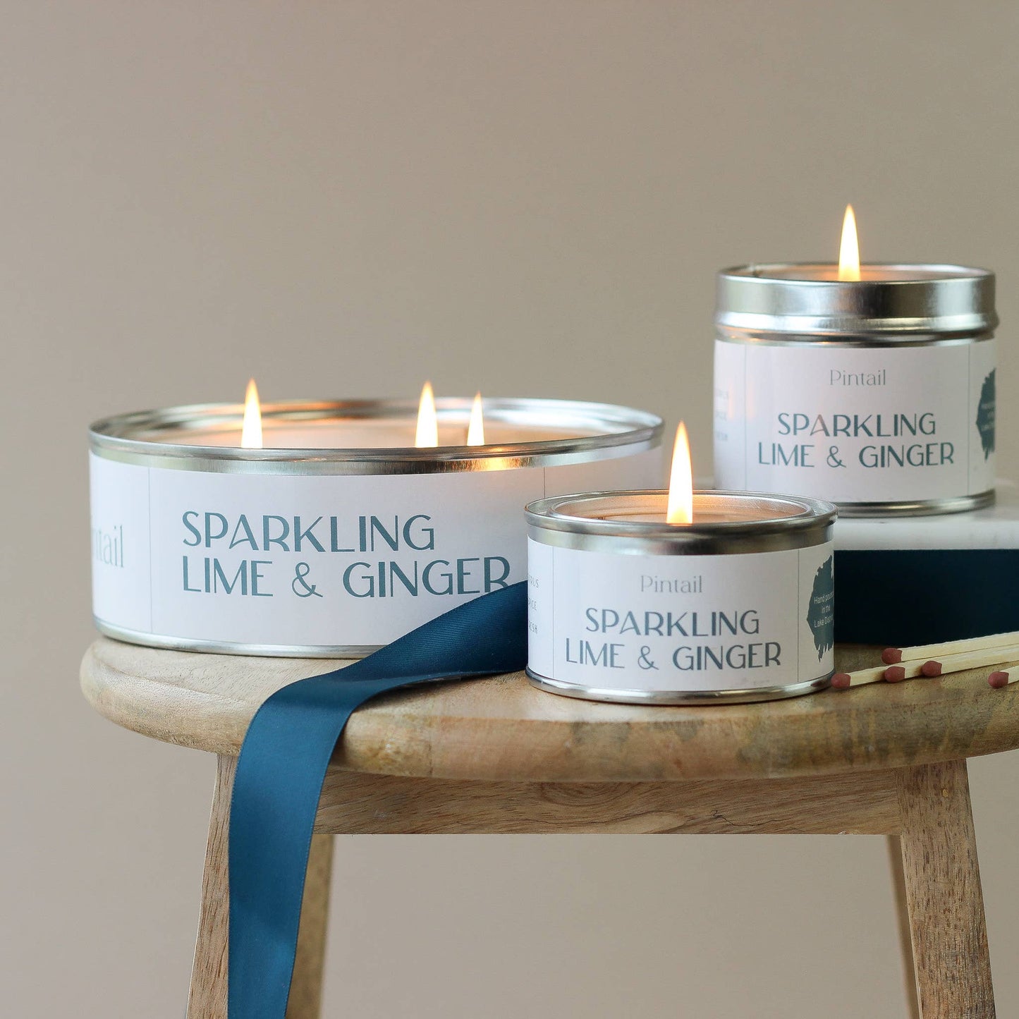 Sparkling Lime and Ginger Paint Pot Candle | Small Candles