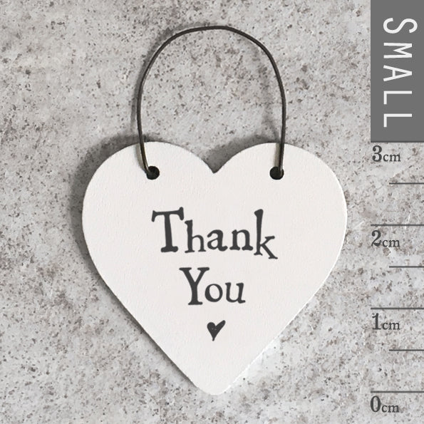 Mini Heart - 2911 Thank you