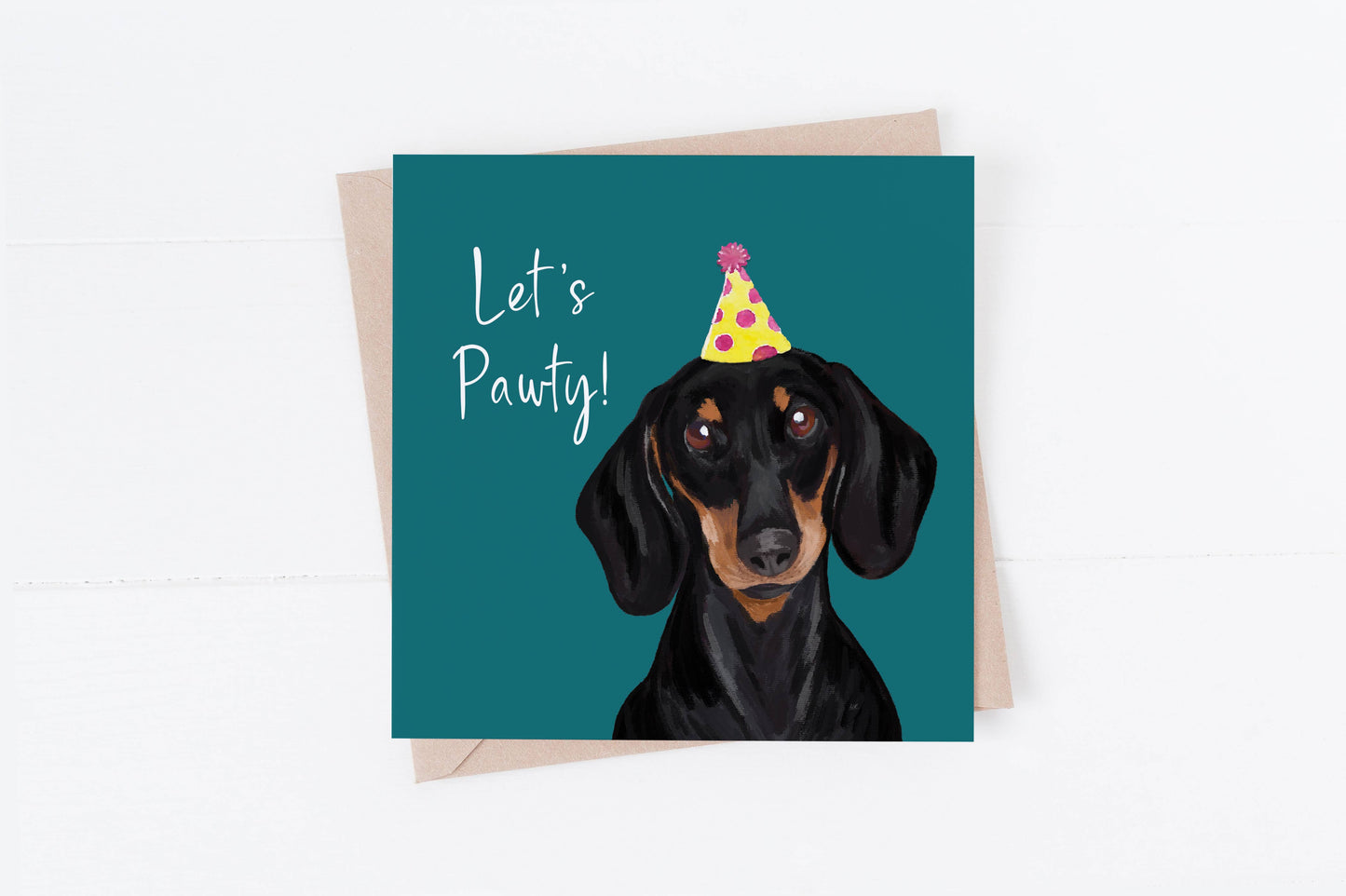 Dog Party Card