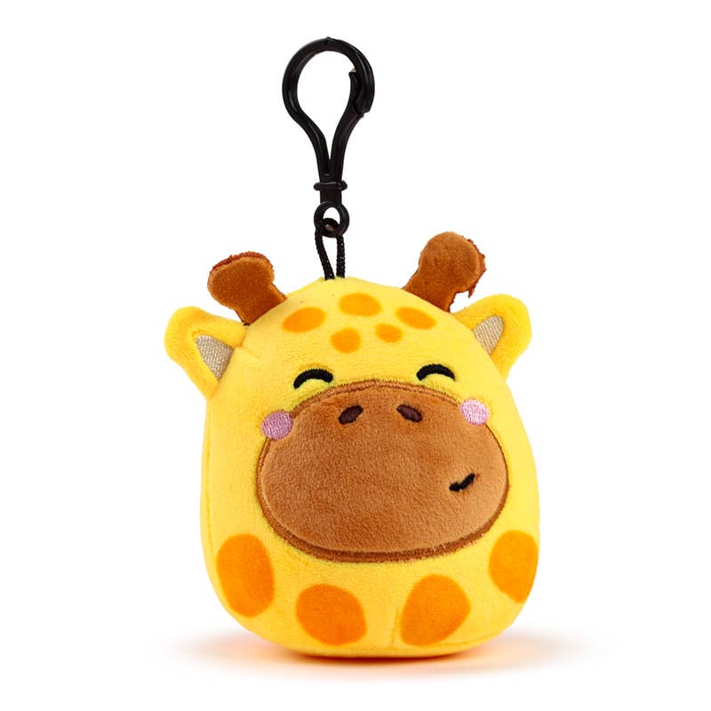 Squidglys Adoramals Zoo Plush Keyring