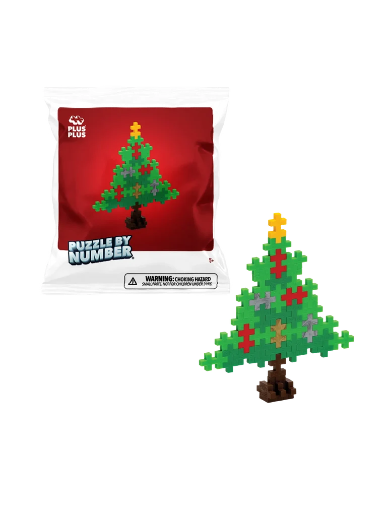 PlusPlus - Puzzle by Number Christmas Decor