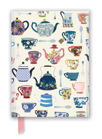 Georgia Breeze: Teapots (Foiled Journal): Flame Tree Notebooks