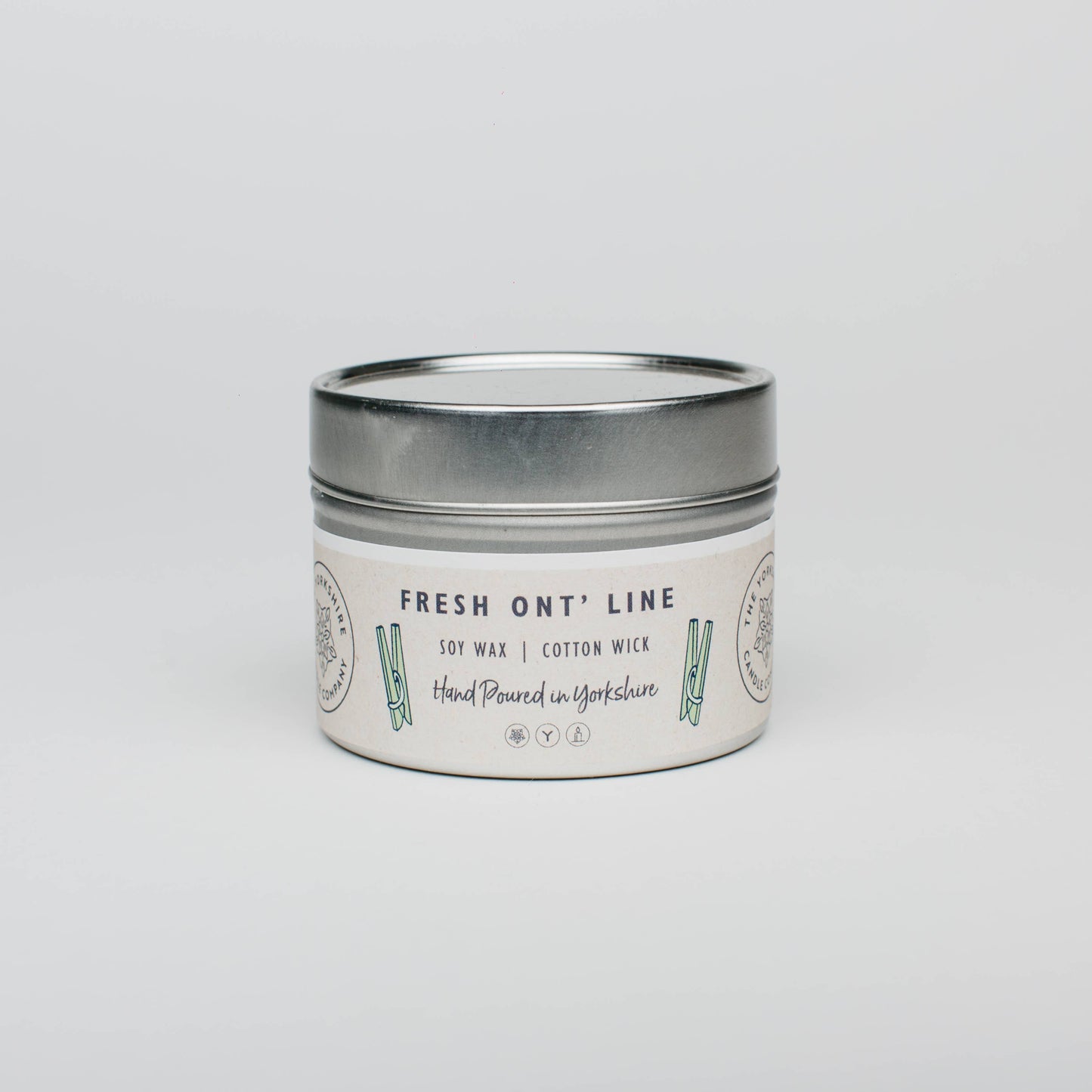 Fresh Ont' Line Small Tin | Scented Candle | Soy Wax