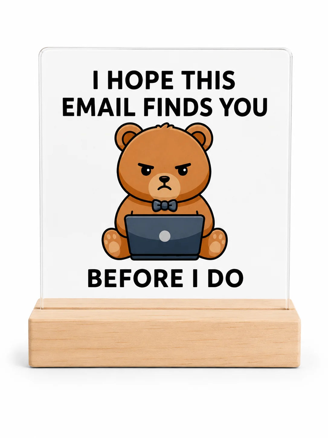 Gift Acrylic Plaque - Email