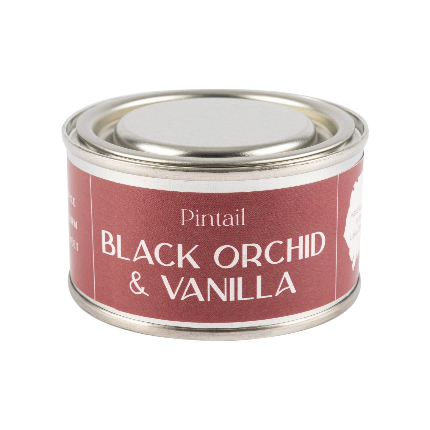 Black Orchid and Vanilla Paint Pot Candles | Small Candles