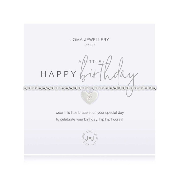 Joma Jewellery - A Little Happy Birthday Bracelet