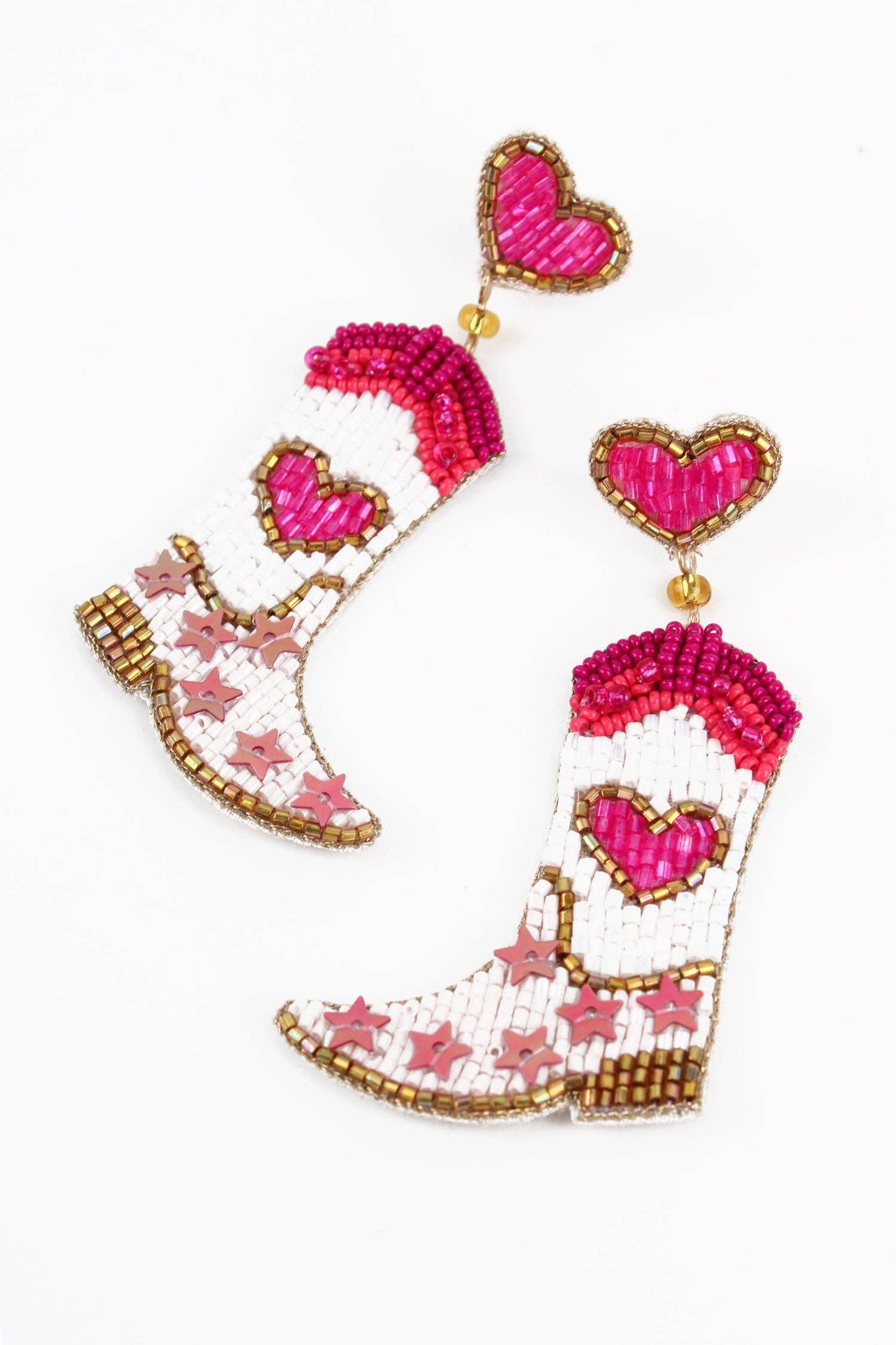 COWGIRL BOOT EARRINGS