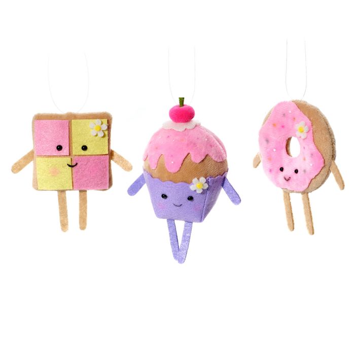 POLYESTER VELOUR SWEET TREATS HANGER