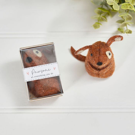 A Tiny Handmade Dog