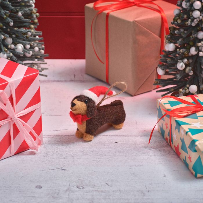 Sausage Dog Tree Hanger