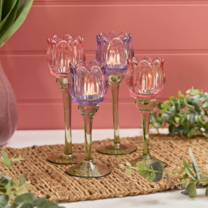 Medium Tulip candle holder