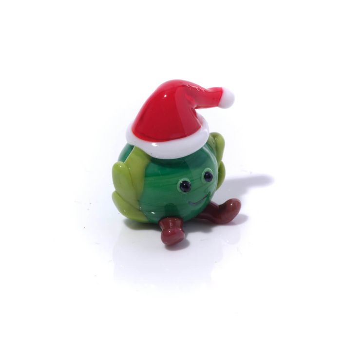 Christmas Glass Sprout Ornament