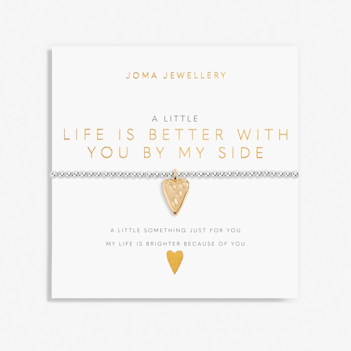 Joma Jewellery - A little Life is betterwith you by my side 6080