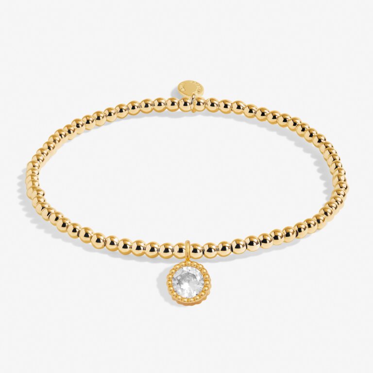 A Little 'Happy 60th Birthday' Bracelet In Gold Plating