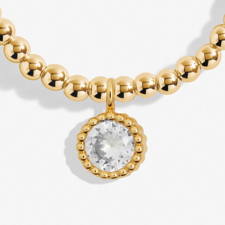 A Little 'Happy 60th Birthday' Bracelet In Gold Plating