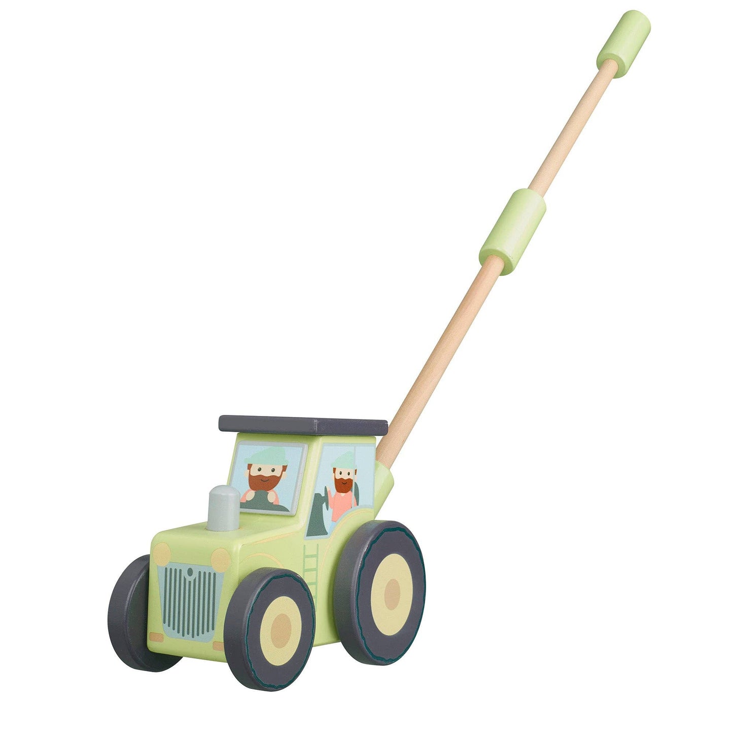 NEW! Tractor Wooden Boxed Push Along