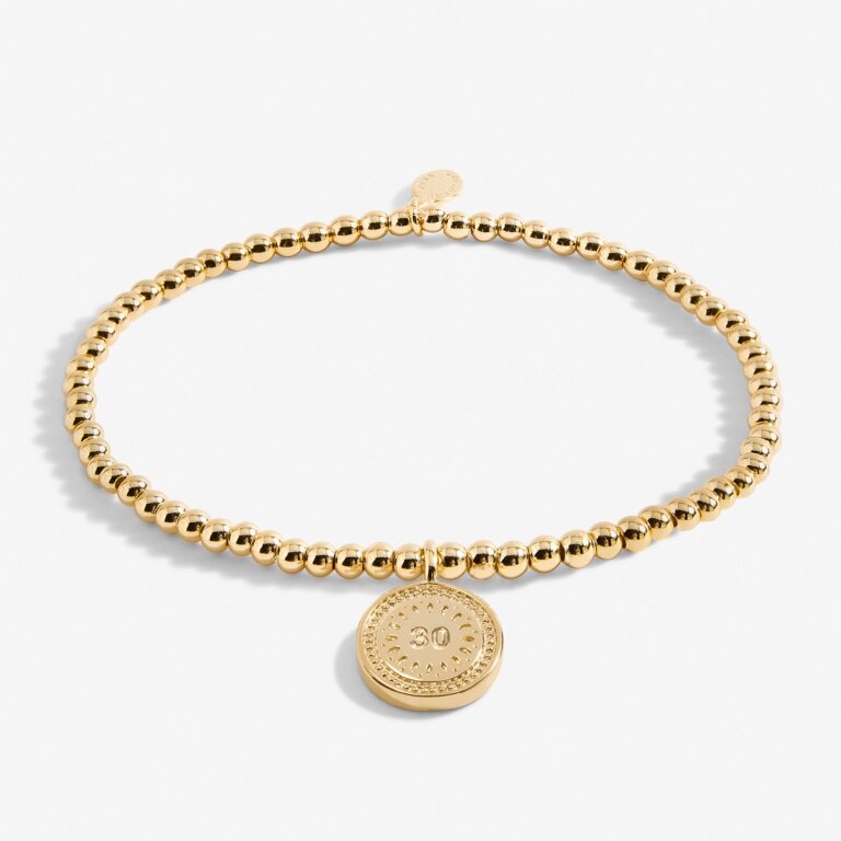 Joma Jewellery A little 30th Birthday (Gold)