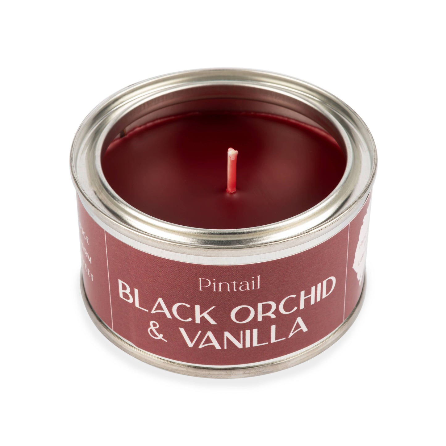 Black Orchid and Vanilla Paint Pot Candles | Small Candles