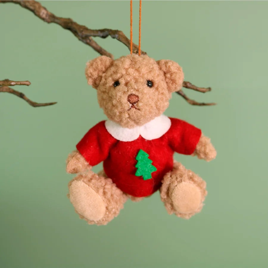 Festive Hanging Bears No3.