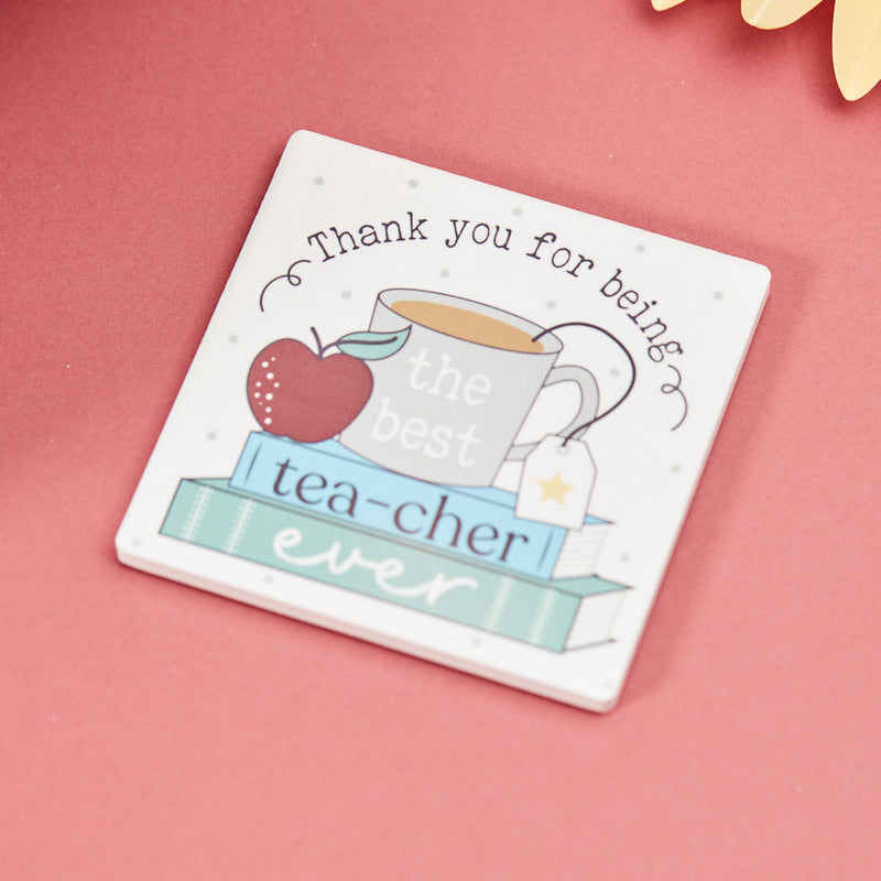Thank You Teacher Coaster