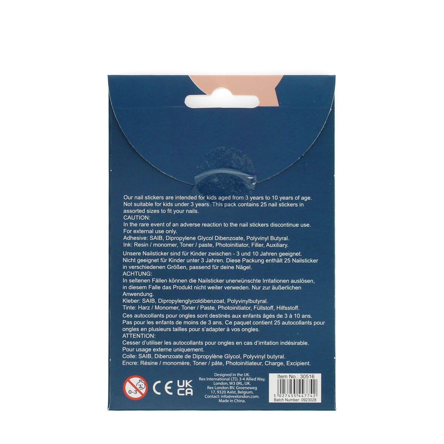 Children's Nail Stickers - Cosmic Love