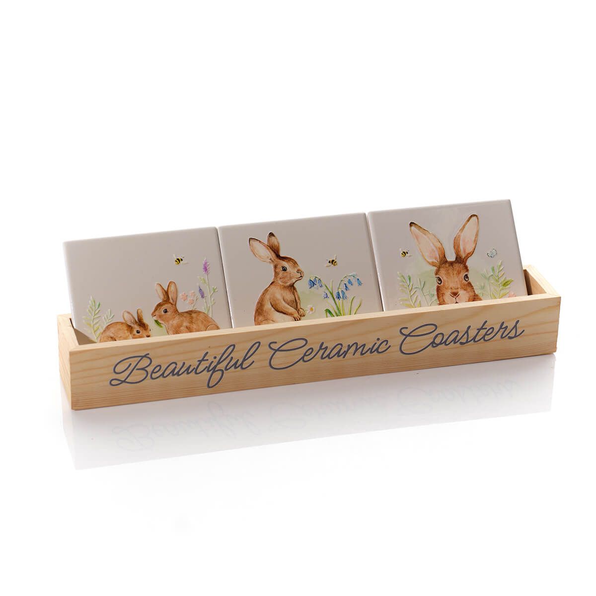 Meadow Fields Ceramic Coasters