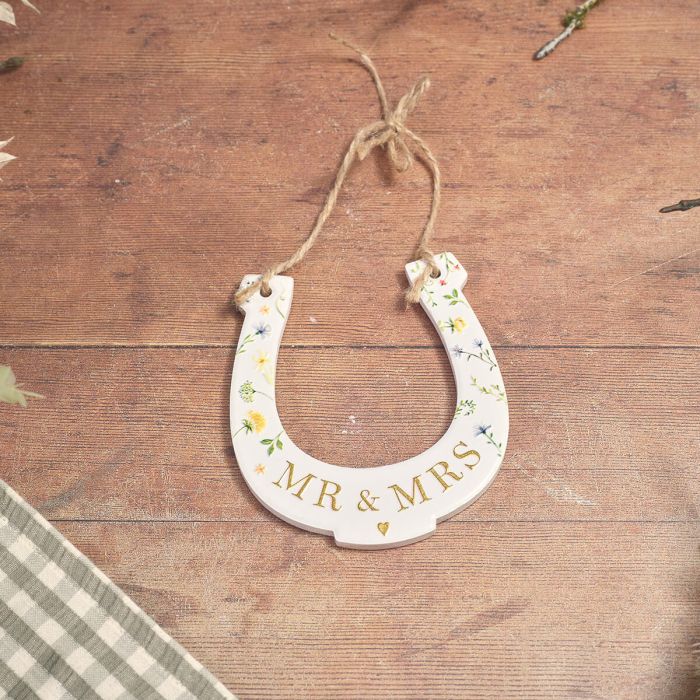 Wedding Ceramic Horse Shoe