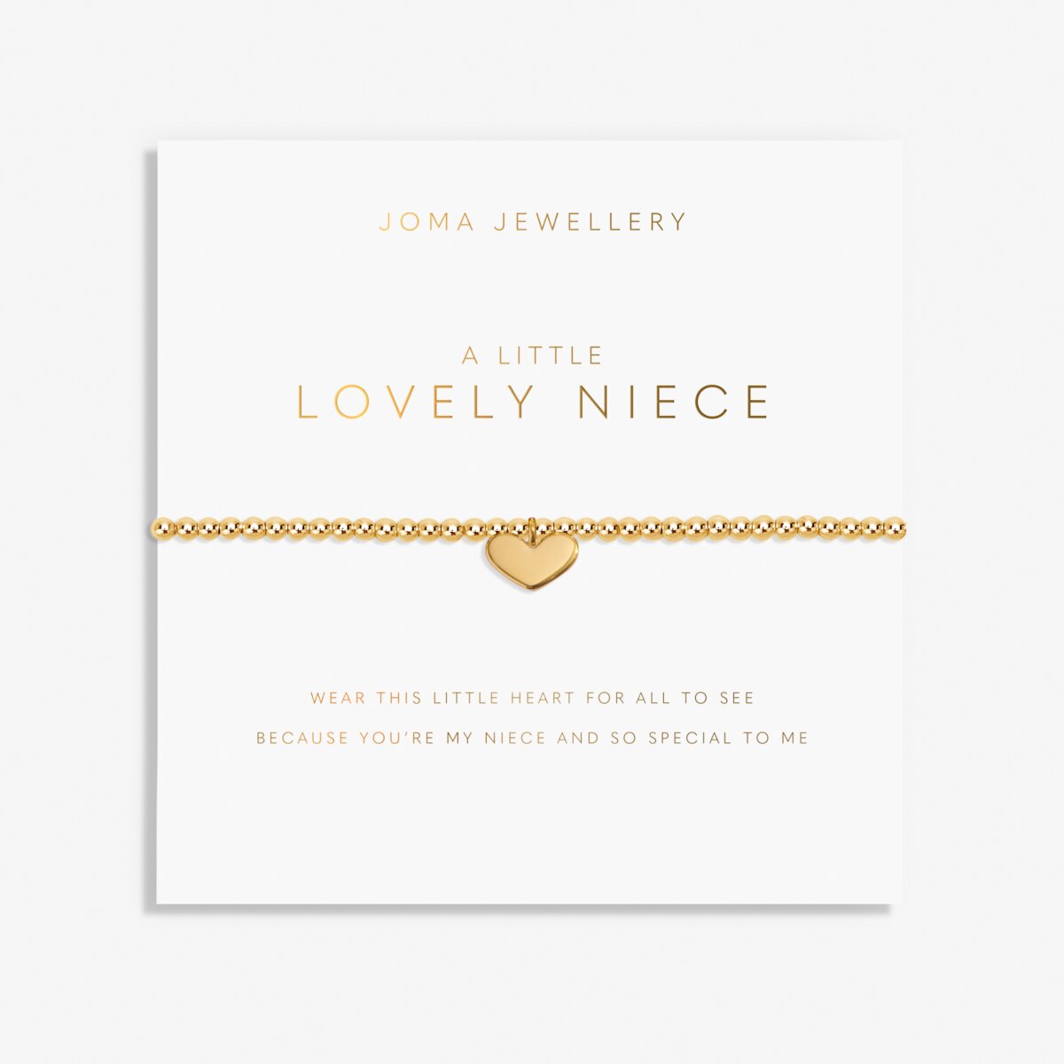 Joma Jewellery A Little Niece Bracelet (Gold)