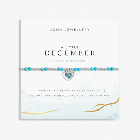 Joma Jewellery - Birthstone A Little 'December' Bracelet
