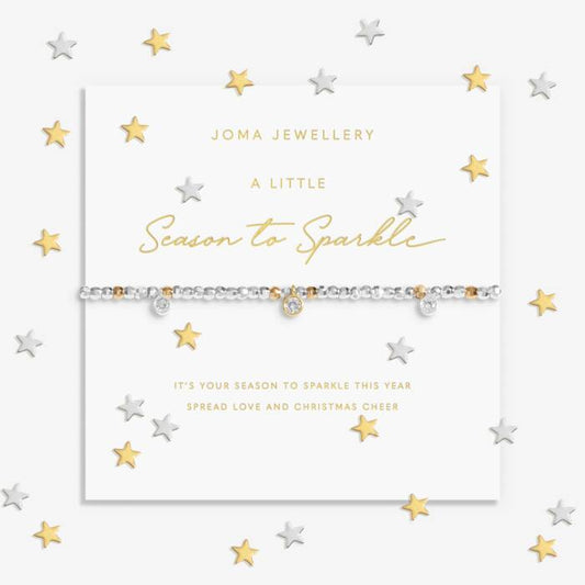 Joma Jewellery - Sparkle Confetti A Little 'Season To Sparkle' Bracelet