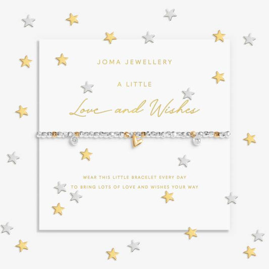 Joma Jewellery - Sparkle Confetti A Little 'Love & Wishes' Bracelet