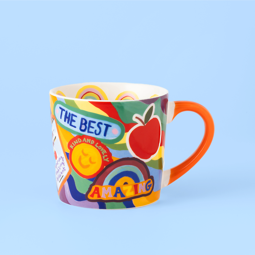 Rainbow 'Thank You' Mug