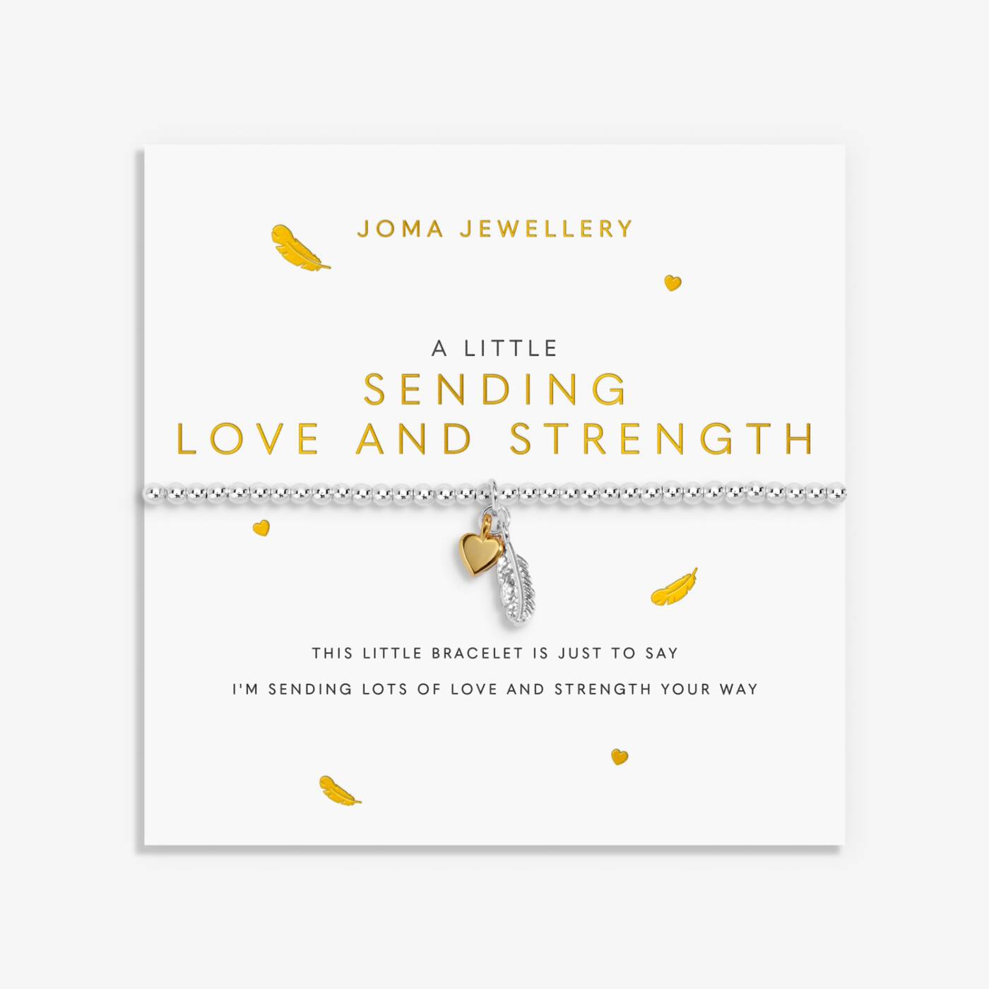 A Little 'Sending Love And Strength' Bracelet - 9511
