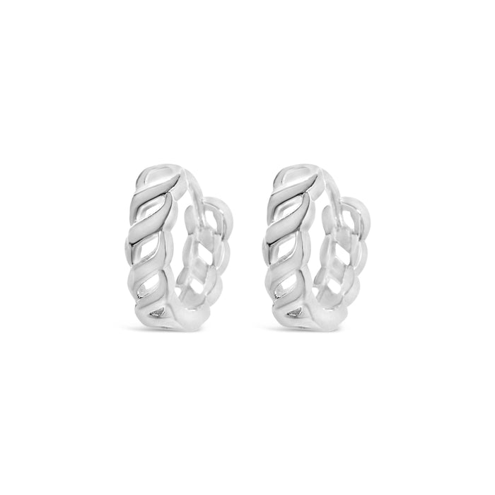 HYPOALLERGENIC SILVER PLATED EARRINGS A41