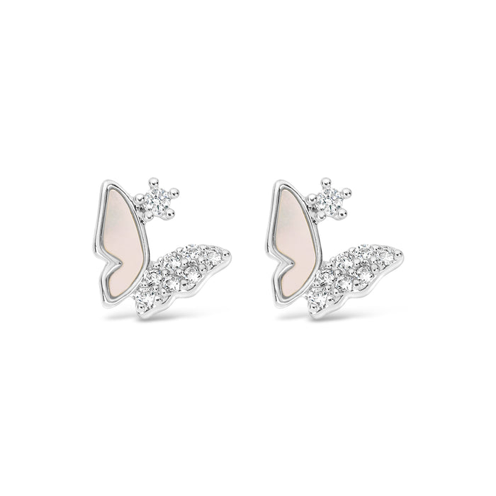 HYPOALLERGENIC SILVER PLATED EARRINGS A86
