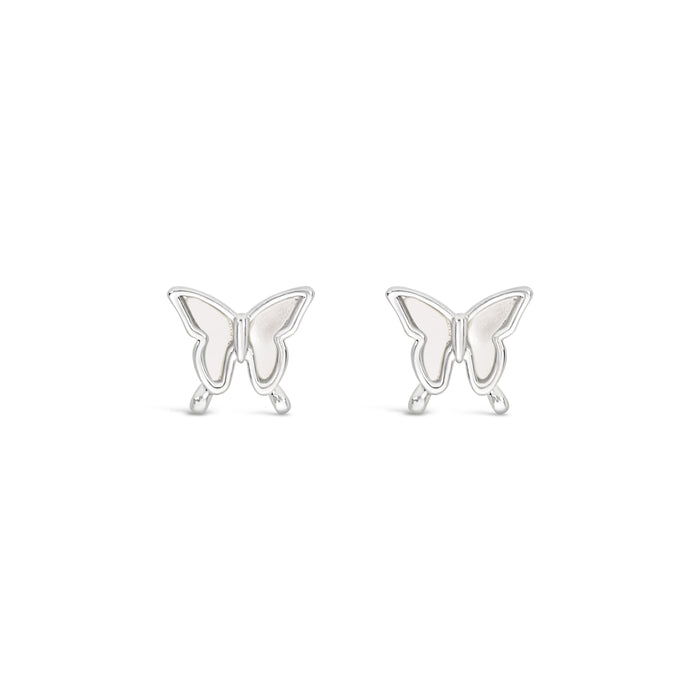 HYPOALLERGENIC SILVER PLATED EARRINGS A89
